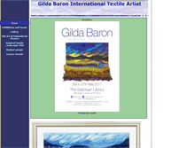 Tablet Screenshot of gildabaron.com